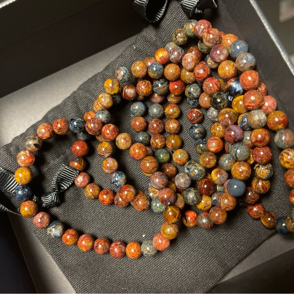 Pietersite bracelets lot diy beads